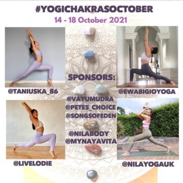 Tania Pesando @taniuska 86 NEW YOGA CHALLENGE ANNOUNCEMENT yogichakrasoctober 14 18