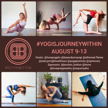 Tanya McLean @etherealflame ⁣Yoga Challenge Announcement⁣ YOGISJOURNEYWITHIN AUGUST 9 13 Dive a