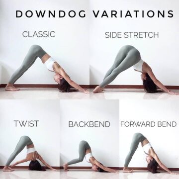 Upgrade Your Yoga Practice @howtopracticeyoga All of these down dog variations