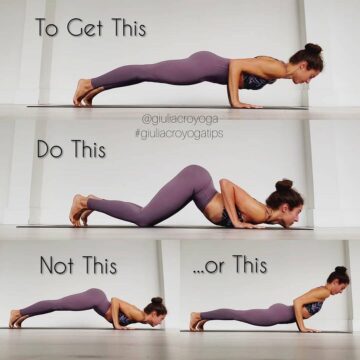 Upgrade Your Yoga Practice @howtopracticeyoga Chaturanga is a great way to