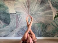 Vera @verpanno A double helix of love Day 18 31daysofyogaandshapes Hosts