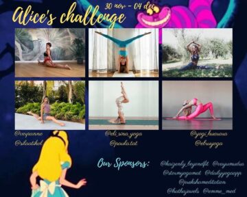 Vera @verpanno CHALLENGE ANNOUNCEMENT Come join us and have fun yogisinwonderland