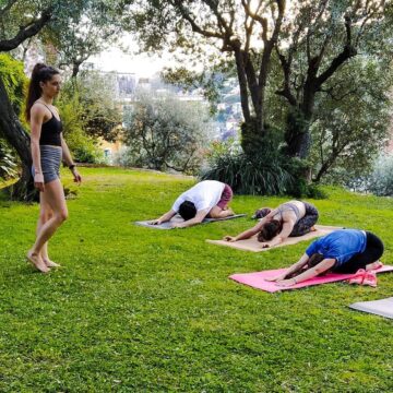 Vuoi praticare yoga allaperto immerso nella natura Partecipa alle