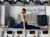 YOGA @bestyoga HOW TO Splits Practice these 8 poses to increase