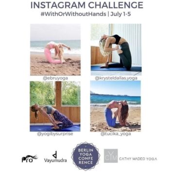 YOGA CHALLENGE ANNOUNCEMENT Berlin Yoga Conference Countdown Challenge withor