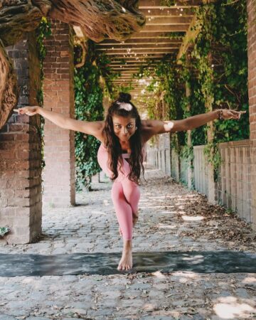 YOGA EMPOWERMENT COACH BINA @charmed by yoga Standing balance today Day 3
