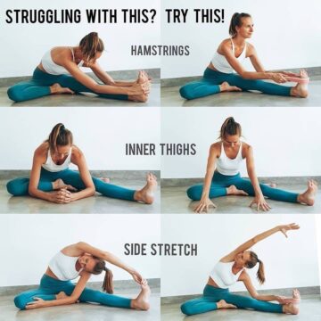 YOGA EVERY DAY Yoga Pose Modifications ⁠ YogaTeacher @storyofjane ⁠Reposted