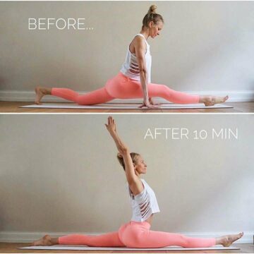 YOGA Warming up for certain poses get you deeper and