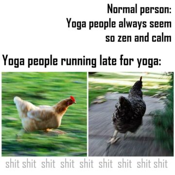 Yoga @yogatuts Yea not so much ⠀ @yogimemes ⠀ yoga yogalove