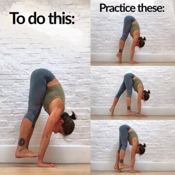 Yoga Alignment TutorialsTips @adellbridges @yogaalignment AdhoMukhaVrksasana HandstandPose on @yogaalign