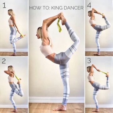 Yoga Alignment TutorialsTips @ania 75 @yogaalignment Natarajasana LordoftheDancePose KingDancerPose