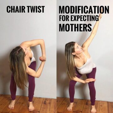Yoga Alignment TutorialsTips @yogaalignment @alexzandrapeters To my expecting Yogi mommas on