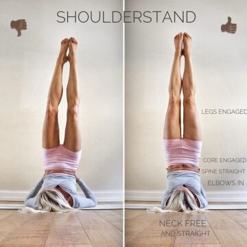 Yoga Alignment TutorialsTips @yogaalignment @ania 75 Todays tutorialtuesday is the Shoulderstand
