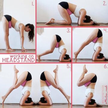 Yoga Alignment TutorialsTips @yogaalignment @martina  rando On @yogaalignment Sirsasana HeadstandPose Finding