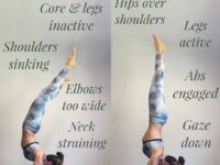 Yoga Alignment TutorialsTips @yogaalignment @riva g  Lets face it getting upside