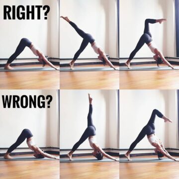 Yoga Alignment TutorialsTips @yogaalignment @yrcyoga Agree or Disagree @yogaalignment Right or