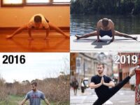 Yoga Asana Tutorial @yogaasanatutorial My splits progress A lot of people