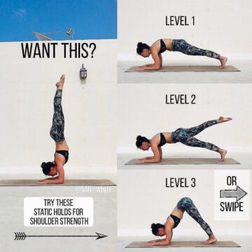 Yoga Asana Tutorial @yogaasanatutorial Time to strengthen those shoulders ⠀