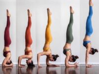 Yoga Daily Poses @yogadailyposes A rainbow inversions to brighten up your