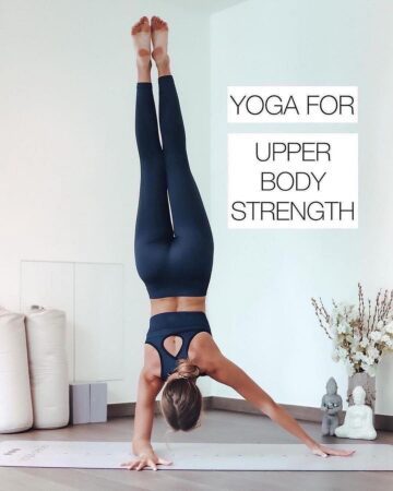 Yoga Daily Poses @yogadailyposes Follow @hathayogaclasses YOGA FOR UPPER BODY STRENGTH