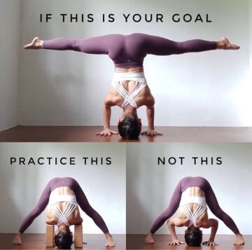 Yoga Daily Poses @yogadailyposes Inversions Alignment • In any