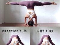 Yoga Daily Poses Inversions Alignment • In any