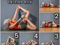 Yoga Daily Poses Twisted Bow ⠀⠀⠀⠀⠀⠀⠀⠀⠀⠀⠀ This pose always confused