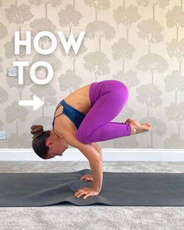 Yoga Daily Progress @yogadailyprogress Follow @yogadailycommunity How to Crow Pose ⠀