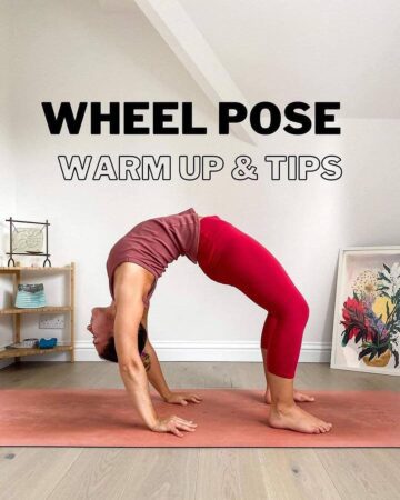 Yoga Daily Progress @yogadailyprogress Follow @yogadailycommunity Wheel Pose Warm Up