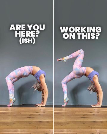 Yoga Daily Progress Follow @yogadailycommunity How to work towards One
