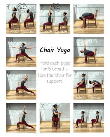 Yoga Fitness @terataiyoga Nothing a little chair yoga cant fix