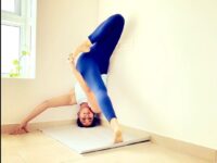 Yoga Flow @innerpeace joe Making Shapes When in doubt Go upside down