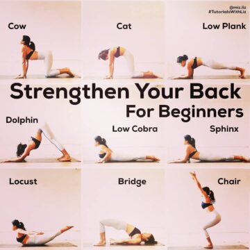 Yoga Flows Asanas Poses @yogasequencing GREAT BEGINNER POSES FOR RELIEVING BACK