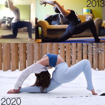 Yoga For The Non Flexible @inflexibleyogis Check out this amazing progress