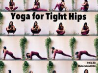Yoga For The Non Flexible Hip openers can relieve stress