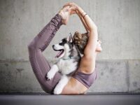 Yoga Goals by Alo @yogagoals The new puppy pose Robin is