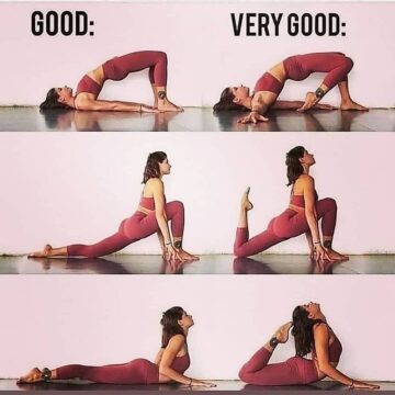 Yoga Mics @yogamics Modification is always better Follow us @yogamics for