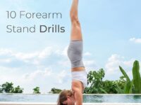 Yoga Practice Video by @magdasyoga ⠀ How to Forearm Stand
