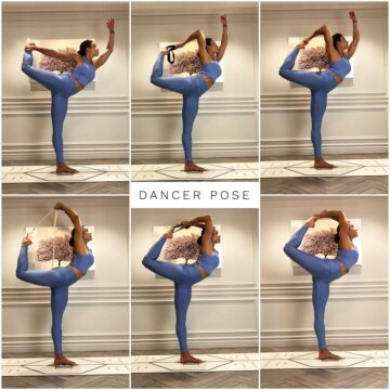Yoga Tutor Rebecca Papa Adams YogisAlOigned Day 9 DancerPose Natarajasana I