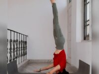 Yoga girl Shama @peaceful yogini  shama Day 1 of saluteyourteacher I