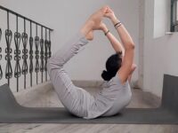 Yoga girl Shama @peaceful yogini  shama Day 4 of sustainablelifeandyoga Any backbend