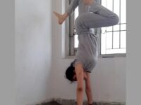 Yoga girl Shama @peaceful yogini  shama Day6 Favourite pose My current Favourite