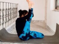 Yoga girl Shama @peaceful yogini  shama Its day 4 of YogiFantasyLand Day