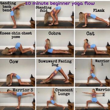 YogaTips @yogatips 20 MINUTE BEGINNER YOGA FLOW Little 30 min routine