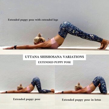 YogaTips @yogatips Follow @yogalifetips   Extended puppy pose or uttana shishosana