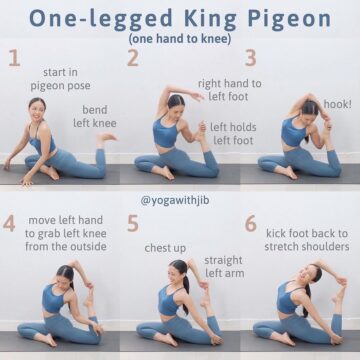 YogaTips @yogatips Here is a fun variation of ekapadarajakapotasana or oneleggedkingpigeon