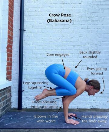 YogaTips For todays MindfulALOyoga we explore crow pose Crow pose