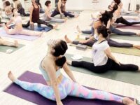 YogiD @yogiig 2020 Amazing yogaflow in Sun Vinyasa Class at @rajyogahk to
