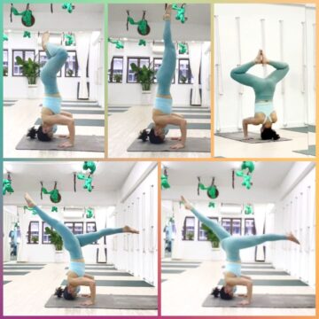 YogiD @yogiig 2020 inversionpractice Work in progress to hold tripodheadstands more than