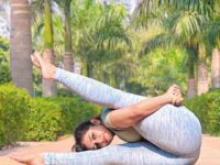 Yogini Konchari Yoga Girl @yoginikonchari Adding more shapes and asanas